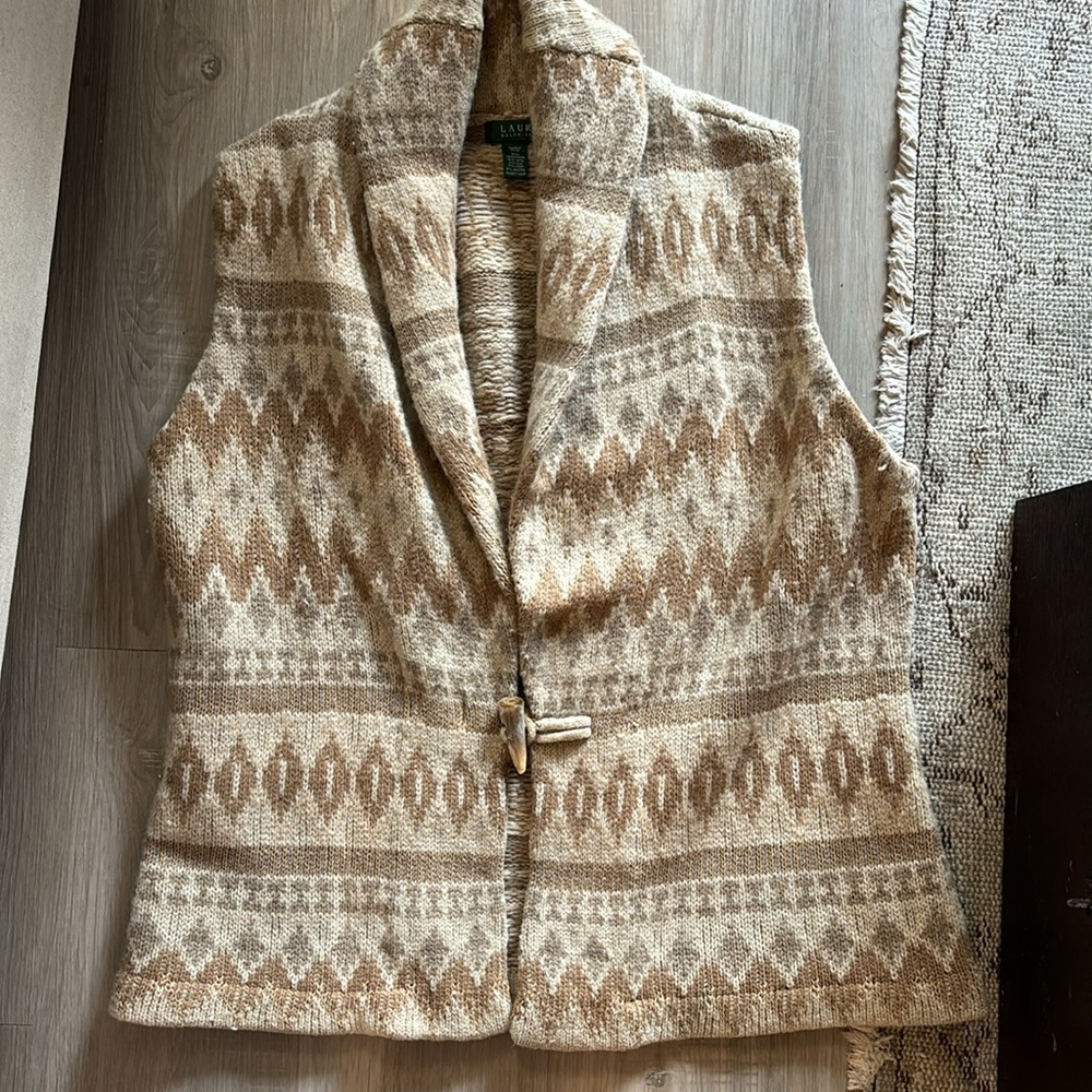 Lauren Ralph Lauren wool vest